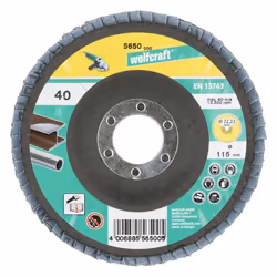 wolfcraft GmbH 5650000 accessoire pour meuleuse d'angle Disque à rabats - Vue supplémentaire 4
