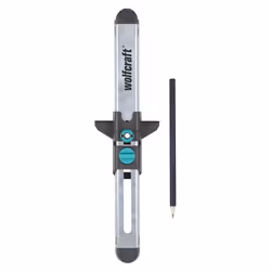 wolfcraft GmbH 6952000 règle 320 mm Noir, Acier inoxydable 1 pièce(s)