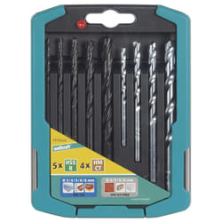 wolfcraft GmbH 1 assortiment de forets