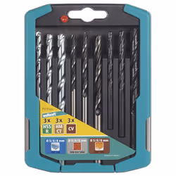 wolfcraft GmbH 1 assortiment de forets