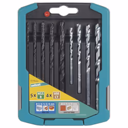 wolfcraft GmbH 1 assortiment de forets