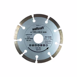 wolfcraft GmbH 1 lot de disques diamant