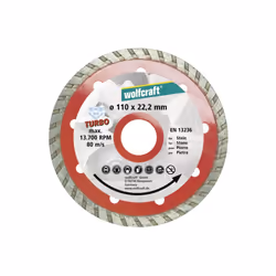 wolfcraft GmbH 1 lot de disques diamant