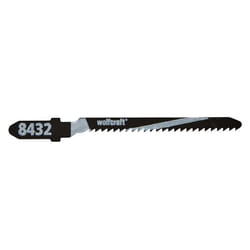 wolfcraft GmbH 8432000 Lame de scie sauteuse, à chantourner et sabre Lames de scie sauteuse Acier fin au carbone 2 pièce(s)