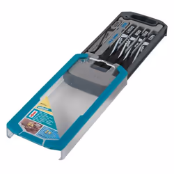 wolfcraft GmbH 8630000, Lames de scie sauteuse, Aluminium, Bois tendre, Acier inoxydable, Tôle métallique, Métal non Ferreux, ...