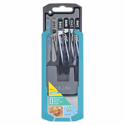 wolfcraft GmbH 8631000, Lames de scie sauteuse, Aluminium, Métal non Ferreux, Tôle métallique, Bois tendre, Acier inoxydable, ...