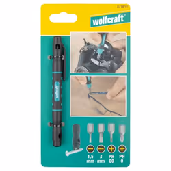 wolfcraft GmbH 8736000 Tournevis manuel Tournevis multi-embouts Tournevis de précision - Vue supplémentaire 10