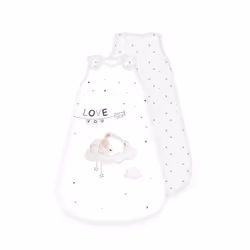 HERDING 3385216235, 80 cm, Garçon/Fille, Respirant, Beige, Gris, Blanc