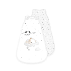 HERDING 3385216235 sac de couchage pour bébés Garçon/Fille Beige, Gris, Blanc