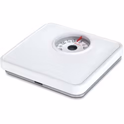 Soehnle Tempo, Pèse-personne mécanique, 130 kg, 1 kg, Blanc, kg, Rectangle