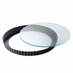 Kaiser 23.0062.2040, Anneau de gâteau, Rond, Noir, Transparent, Verre, 28 cm, 1 pièce(s)