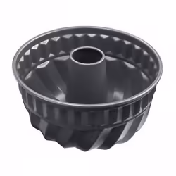 Kaiser 7637150, Moule à pudding, Rond, 2,8 L, 250 °C, Acier, 220 mm