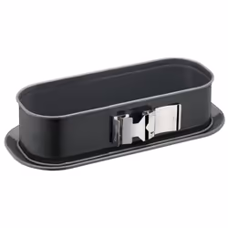 Kaiser 23.0063.8126, Moule à charnière, Rectangulaire, 1,85 L, Noir, Acier, Allemagne