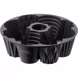 Kaiser 23.0064.6916, Moule à muffins, Rond, Surface plate, 230 °C, Noir, Fonte d'aluminium