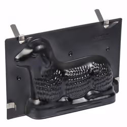 Kaiser 23.0065.8902, Moule à gâteau au beurre, Autres, 0,7 L, Noir, 230 mm, 65 mm