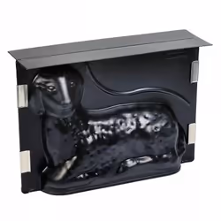 Kaiser 658926, Moule à gâteau au beurre, Autres, 1,75 L, 230 °C, Noir, 1 pièce(s)