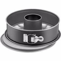 Kaiser Inspiration 2300659589, Moule à gâteau, Rond, Surface strié, 2,9 L, 230 °C, Gris