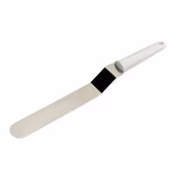 Kaiser 23.0076.9059, Spatule de glaçage, Acier inoxydable, Blanc, Acier inoxydable, Plastique, Blanc, 410 mm