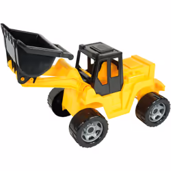 Lena GIGA TRUCKS 02048, Chargeur, 3 an(s), Plastique, Noir, Jaune
