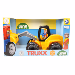 Lena TRUXX Earth mover, Chargeur, 2 an(s), Plastique, Noir, Gris, Jaune