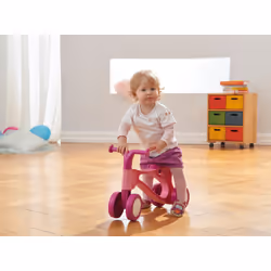 Lena My First Scooter Rose Enfants Scooter à quatre roues Rose, Rose, Blanc - Vue supplémentaire 4