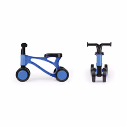 Lena 07168 scooter Enfants Scooter à quatre roues Noir, Bleu - Vue supplémentaire 4
