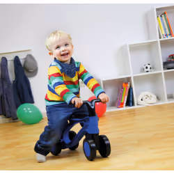 Lena 07168 scooter Enfants Scooter à quatre roues Noir, Bleu - Vue supplémentaire 6