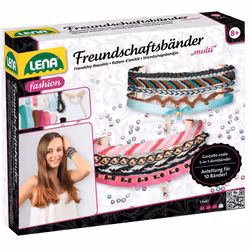 Lena Friendship bracelets Multi, Kit de fabrication de bracelets pour enfants, 8 an(s), Multicolore