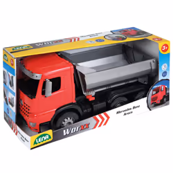 Lena Worxx 04610, Modèle de camion/remorque, Dump truck, 3 an(s), Plastique, Noir, Gris, Rouge