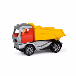 Lena Truckies Dump Truck, Camion, 2 an(s), Gris, Rouge, Jaune