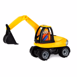 Lena Truckies Excavator, Excavatrice, 2 an(s), Noir, Jaune