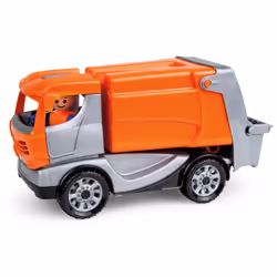 Lena Truckies Garbage Truck, Camion, 2 an(s), Plastique, Gris, Orange