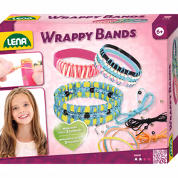Lena Wrappy Bands, Kit de fabrication de bracelets pour enfants, 6 an(s), Multicolore