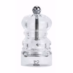 Peugeot Nancy, Transparent, Acrylique, Acier inoxydable, Sel, 90 mm