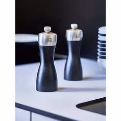Peugeot Fidji Salière Noir, Acier inoxydable - Vue supplémentaire 4