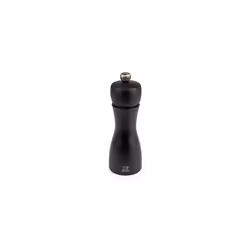 Tahiti Moulin à poivre manuel en bois couleur noir mat 15 cm