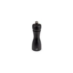 Tahiti Moulin à poivre manuel en bois couleur noir mat 15 cm