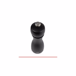 Tahiti Moulin à poivre manuel en bois couleur noir mat 15 cm