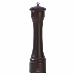 Hostellerie Moulin à poivre manuel en bois couleur chocolat 22 cm