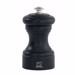Bistro Moulin à poivre manuel en bois couleur noir mat 10 cm
