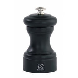 Bistro Moulin à poivre manuel en bois couleur noir mat 10 cm