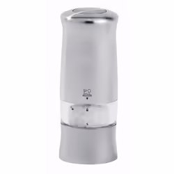 Peugeot Zeli, Salière, Acier inoxydable, Acrylonitrile-Butadiène-Styrène (ABS), 140 mm