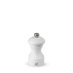 Bistro Moulin à poivre manuel en bois couleur blanc mat 10 cm