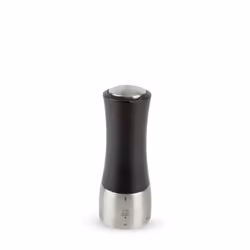 Peugeot Madras, Salière, Noir, Acier inoxydable, Bois, 160 mm