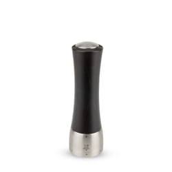 Madras Moulin à poivre manuel en bois et inox u'Select couleur chocolat 21 cm