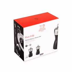Peugeot Fidji Ensemble de poivrière et salière Noir, Acier inoxydable - Vue supplémentaire 3