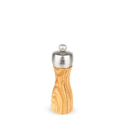 Peugeot Fidji Salière Acier inoxydable, Bois