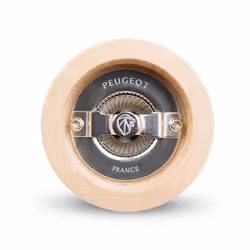 Peugeot Fidji Salière Acier inoxydable, Bois