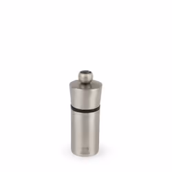 Pocket Moulin à poivre de poche en inox et sa pochette, 10 cm