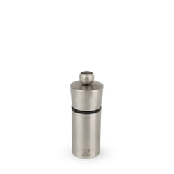 Pocket Moulin à poivre de poche en inox et sa pochette, 10 cm